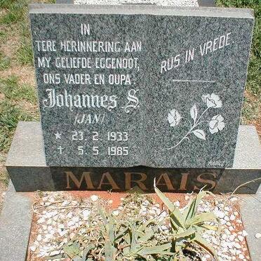 MARAIS Johannes S. 1933-1985