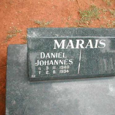 MARAIS Daniël Johannes 1940-1994