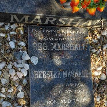 MARSHALL Reg 1910-1992 & Herster 1912-2012