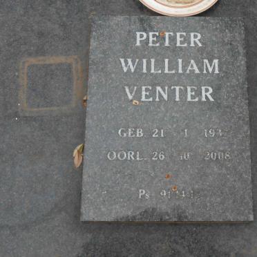 MYBURGH Susanna Wilhelmina 1914-2008 :: VENTER Peter William 193?-2008