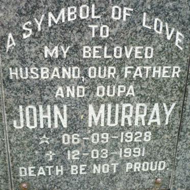 MURRAY John 1928-1991