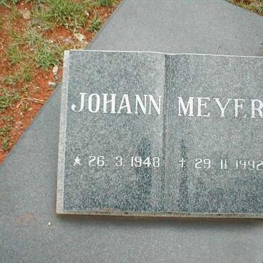 MEYER Johann 1948-1992