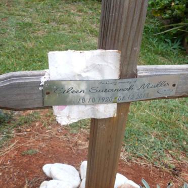 MULLER Eileen Susannah 1920-2013