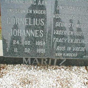 MARITZ Cornelius Johannes 1954-1991