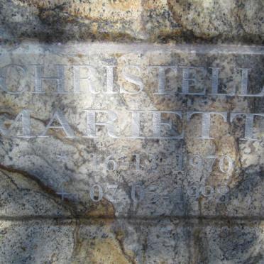MERWE Christelle Mariette, van der 1970-1998