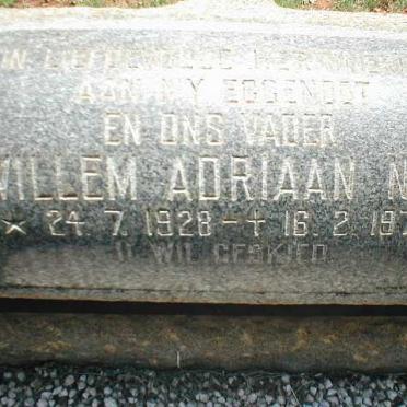 NEL Willem Adriaan 1928-1970