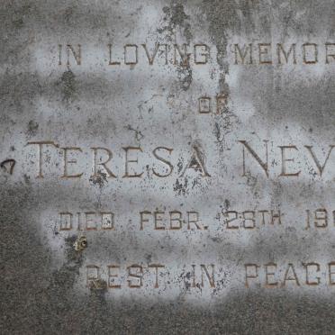 NEVILLE Teresa -1969