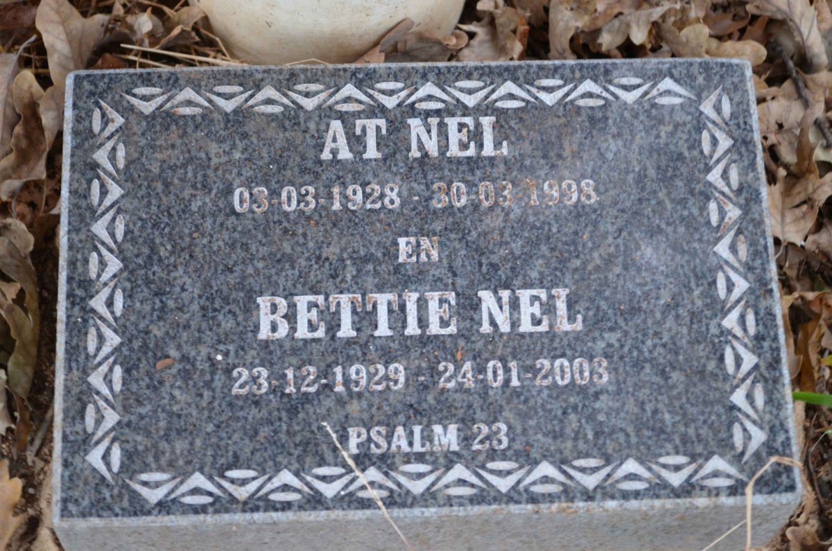 NEL At 1928-1998 &amp; Bettie 1929-2003