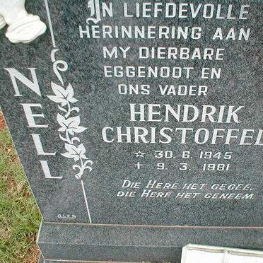NELL Hendrik Christoffel 1945-1981