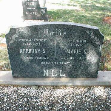 NEL Abraham S. 1913-1973 &amp; Marie C. 1920-1975