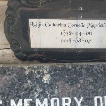 NOLAN Luitjie Catharina Cornelia Magrietha 1934-2018