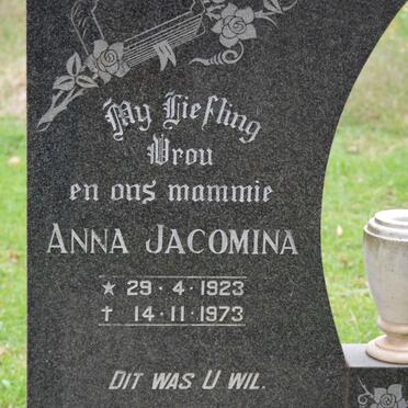 NOLTE Anna Jacomina 1923-1973