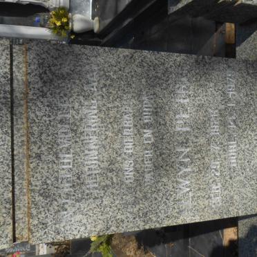 NAUDE Alwyn Petrus 1926-1979 &amp; Ida 1924-1979