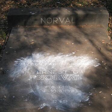 NORVAL Ernest G. 1956-1993