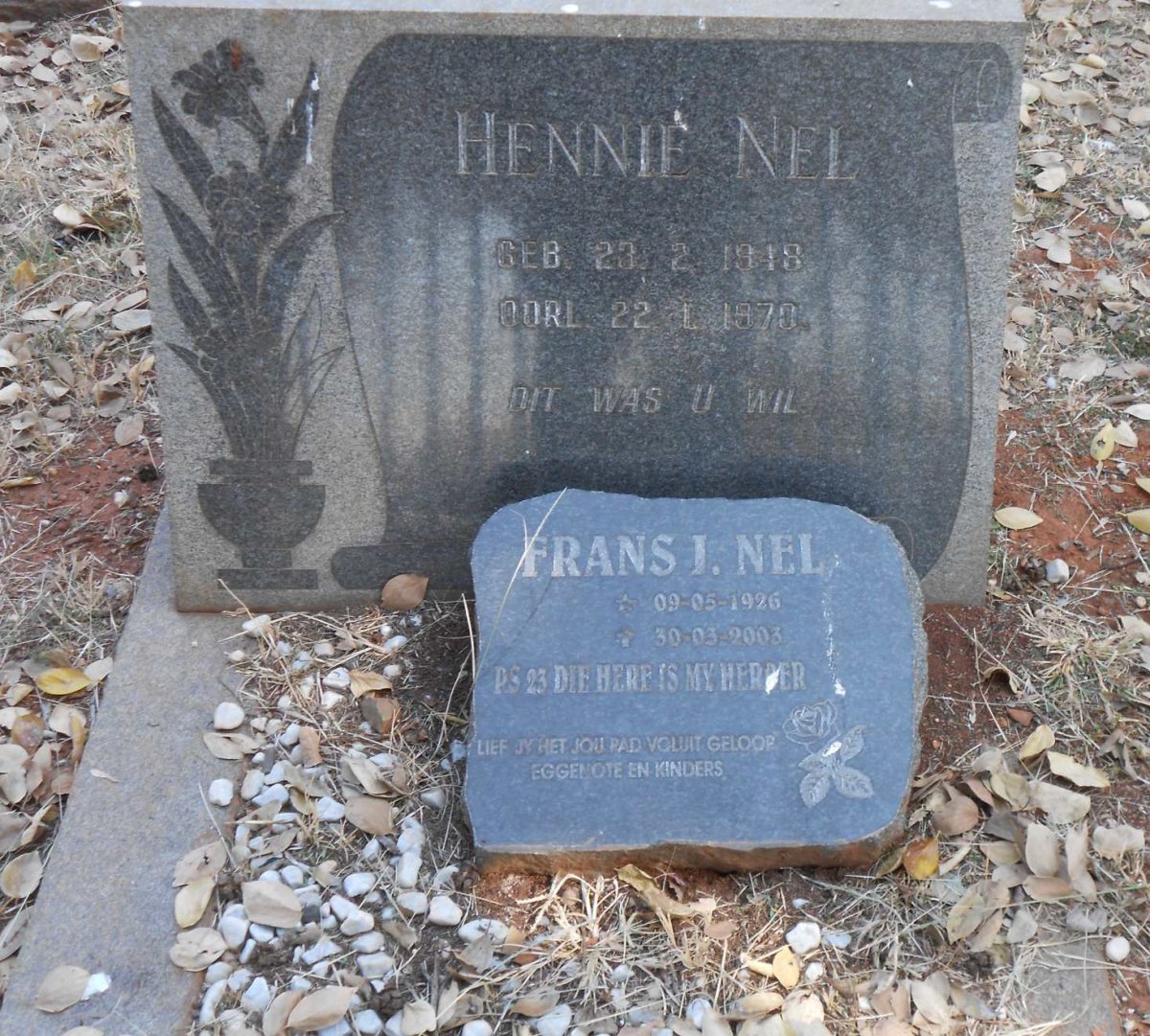 NEL Frans J. 1926-2003 :: NEL Hennie 1948-1970