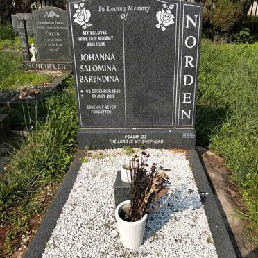 NORDEN Johanna Salomina Barendina 1945-2017