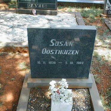 OOSTHUIZEN Susan 1936-1969