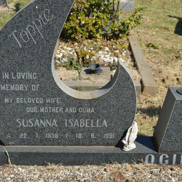 OGILVIE Clifford Edmund 1931-1997 &amp; Susanna Isabella 1938-1991