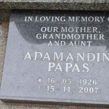 PAPAS Adamandini 1926-2007 & Rita 1947-1999 _2