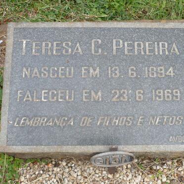 PEREIRA Teresa G. 1894-1969
