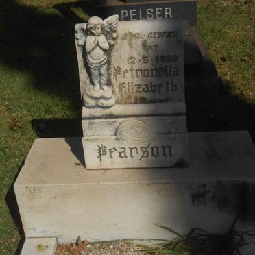 PEARSON Petronella Elizabeth 1960-1960