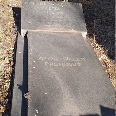 PRETORIUS Pieter Willem -1969 :: FRAUENDORF Potta 1938-1969 _1