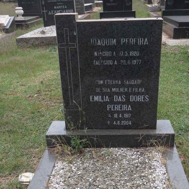 PEREIRA Joaçuim 1920-1977 &amp; Emilia Das Dores 1917-2004