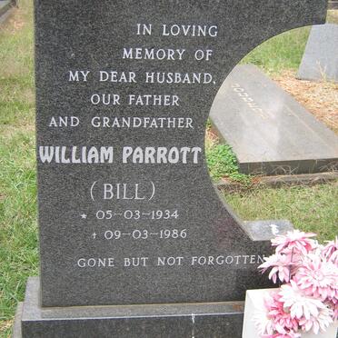 PARROTT William 1934-1986