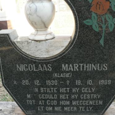 PROLLIUS Nicolaas Marthinus 1930-1989 &amp; Elizabeth Johanna 1933-2010