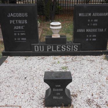 PLESSIS Willem Abraham 1915-1975 &amp; Anna Magrietha F. 1915-2001 :: DU PLESSIS Jacobus Petrus 1941-1962