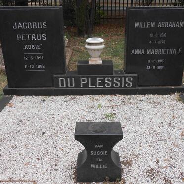 PLESSIS Willem Abraham, du 1915-1975 &amp; Anna Magrietha F. 1915-2001 :: DU PLESSIS Jacobus Petrus 1941-1962