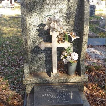 PAPAS Adamandini 1926-2007 & Rita 1947-1999 _1