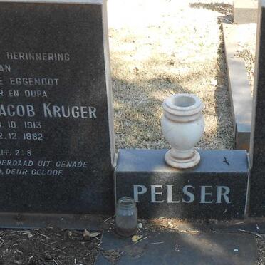 PELSER Andries Jacob Kruger 1913-1982 &amp; Susanna Sophia BRINK 1916-1989
