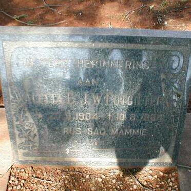 POTGIETER Metta E.J.W. 1904-1964