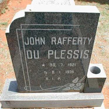 PLESSIS John Rafferty, du 1921-1978