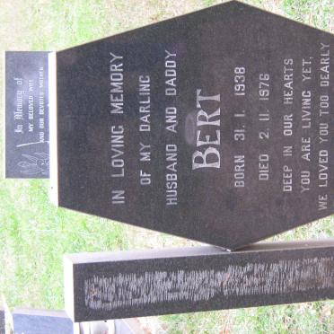PILGER Bert 1938-1976