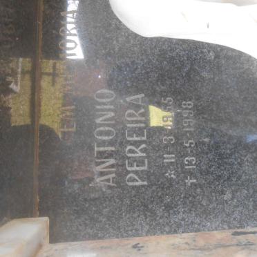 PEREIRA Antonio 1955-1998