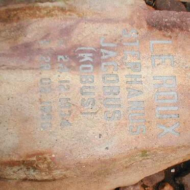 ROUX Stephanus Jacobus, le 1934-1996