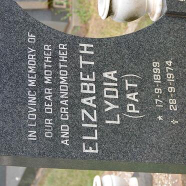 ROSENBERG Elizabeth Lydia 1899-1974