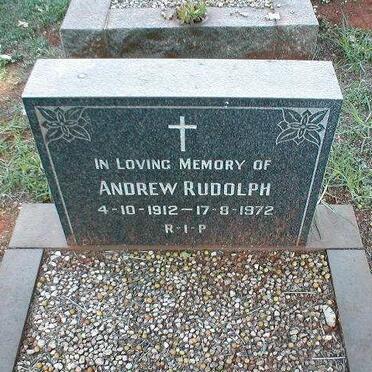 RUDOLPH Andrew 1912-1972