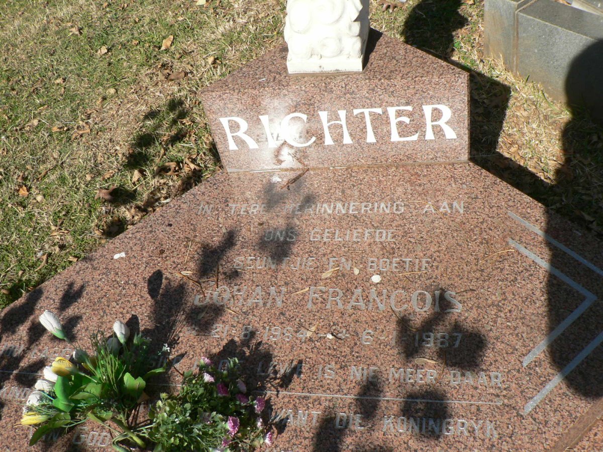 RICHTER Johan Francois 1984-1987