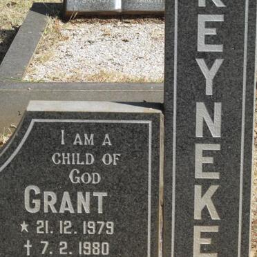 REYNEKE Grant 1979-1980