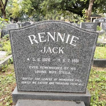RENNIE Jack 1926-1981