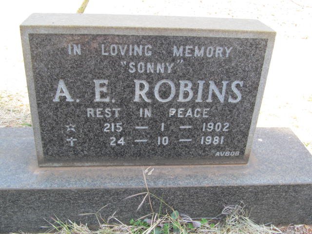 ROBINS A.E. 1902-1981