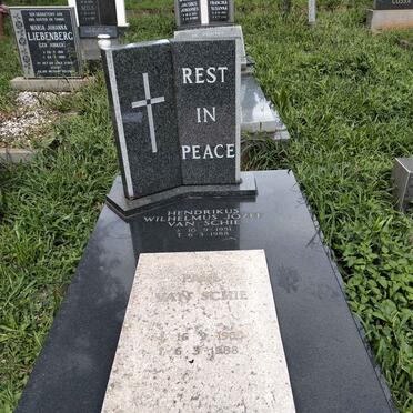 SCHIE Hendrikus Wilhelmus Jozef, van 1951-1988 :: VAN SCHIE Paul 1985-1988 _1