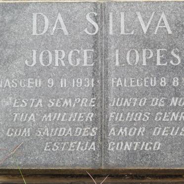 SILVA Jorge Lopes, da 1931-1986