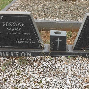 SHELTON Rosayne Mary 1954-1980 :: WEBBER