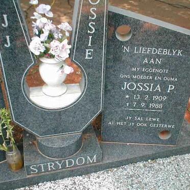 STRYDOM Jossia P. 1909-1988