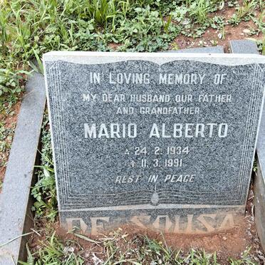 SOUSA Mario Alberto, de 1934-1991