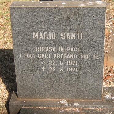 SANTI Mario 1971-1971